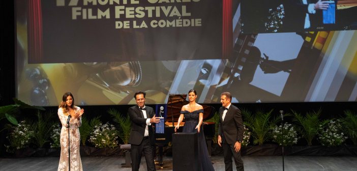 Andrea_Morricone Monte Carlo Festival de la Comédie 2020 Award Ezio Greggio