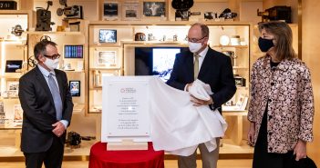 Inauguration de l'Institut audiovisuel de Monaco, 23 septembre 2020